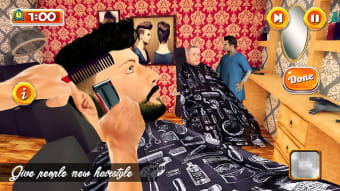 Barber Shop Hair Cut Simulator- Hair Cutting Games