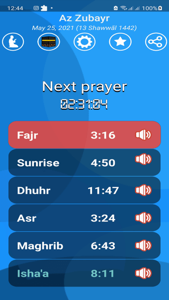 muslim salatuk prayer timings