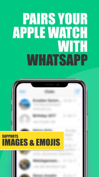 WatchUp: for WhatsApp on Watch