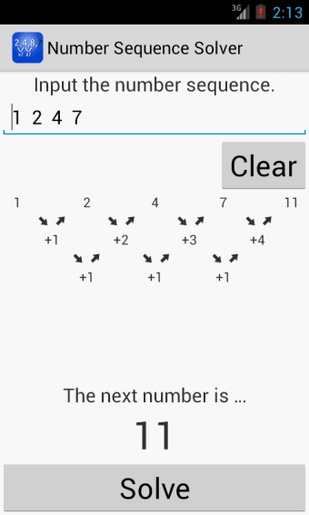 Number Sequence Solver