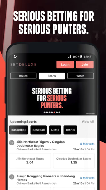 BetDeluxe: Sports betting