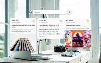 Literature News on New Tab