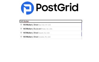 International Address Verification - PostGrid