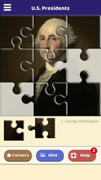U.S. Presidents Puzzle
