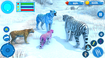 White Tiger Family Simulator