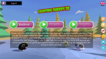 Counting sheep - go to bed