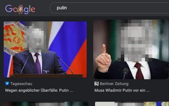 Putin Face Blocker