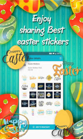 WAStickersApps - Easter Stickers and Easter eggs