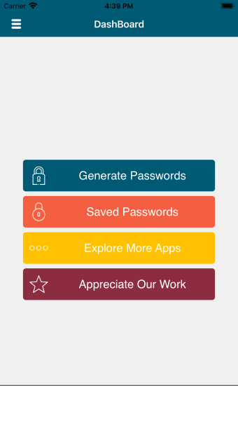 Strong Password Generator App