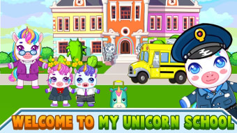 Mini Town: My Unicorn School