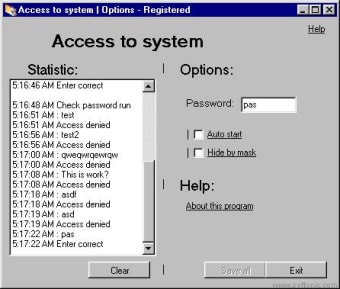 Access to system