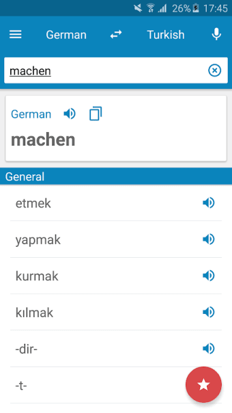 German-Turkish Dictionary