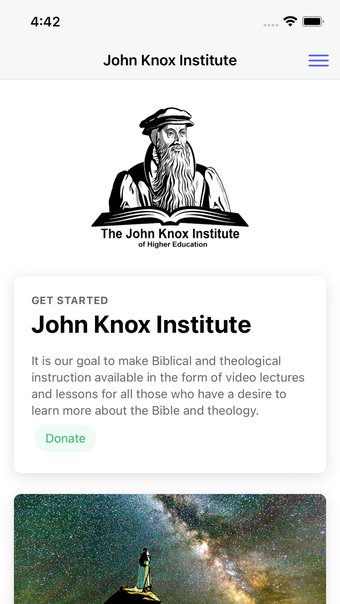 John Knox Video Lectures