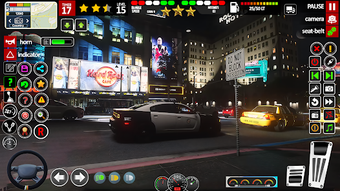 Police Officer Car Game 3d