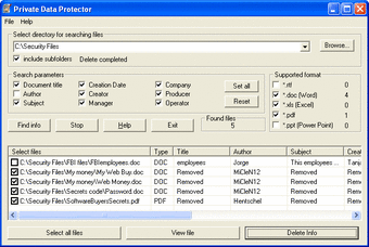 Private Data Protector