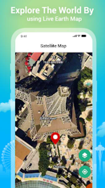 Satellite View GPS Navigation