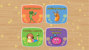 A memory game for kids