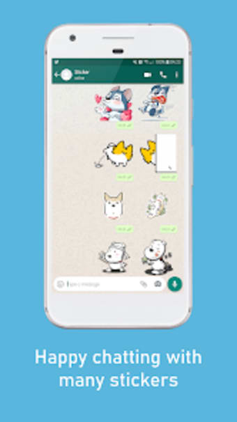 Puppy Dog Cute Stickers WAStic