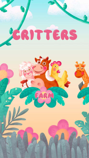 Critters - Puzzle Baby Games for Kids with Animals