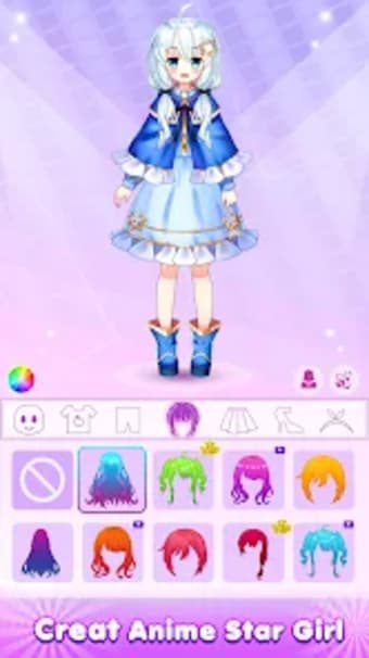 Anime Girl Dress Up Doll Games