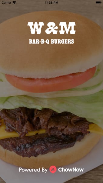 W  M Bar B-Q Burger