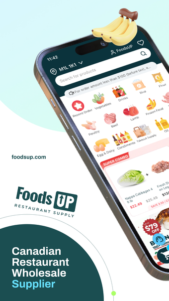 FoodsUp - Online Supply