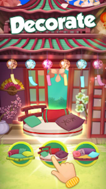 Bloomberry match-3 story. Merge fruits  decorate