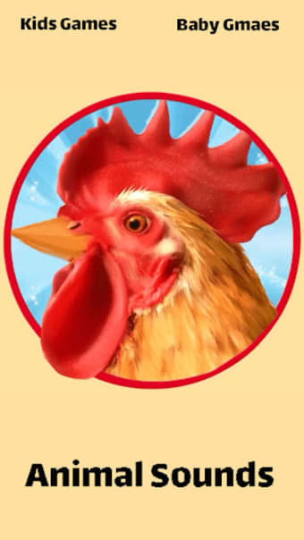 Mr Rooster Animal - Baby games