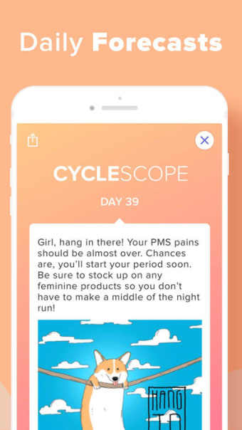 Period Tracker App - Eve