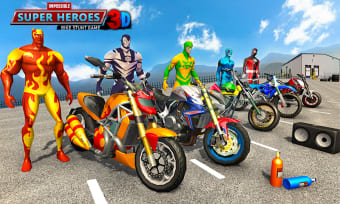 Superhero GT Bike Racing Stunt 2021