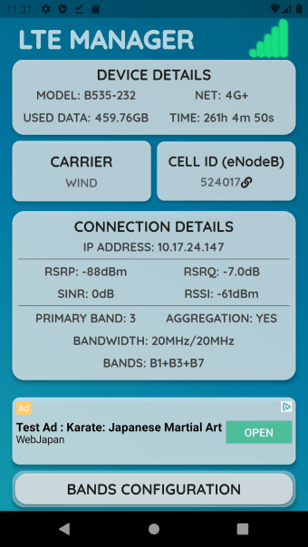 LTE Manager