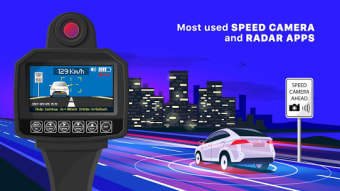 Radar Map Navigation Head-Up Display Speed Cam