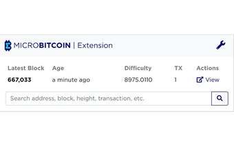 MicroBitcoin (MBC) Tools