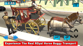 Horse Taxi 2019: Offroad City Transport Game