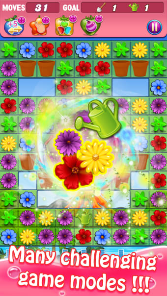 Blossom Swap - Free Flower Link Paradise Games