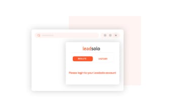 Leadsolo Browser Plugin