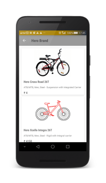 CycleWale - Search bicycle & Choose the best