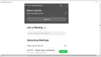 Webex Meetings -Auto Join