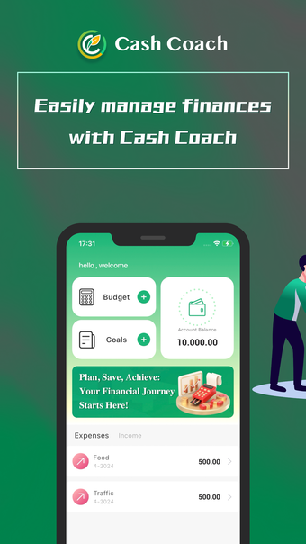 Cash Coach:  Personal Budget