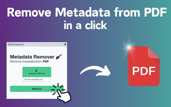 Remove Metadata from PDF