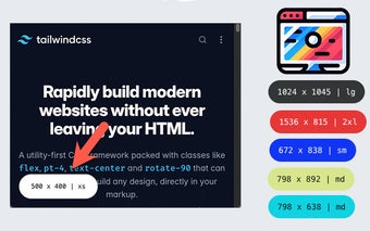 Tailwind Viewport Sizer