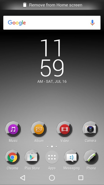 MonoChrome Theme for Xperia