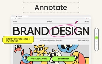 Annotation, Full Page Capture & Snipping Tool