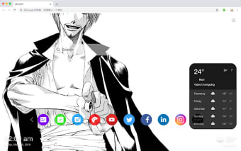 Shanks Hot Anime HD Wallpapers New Tabs Theme