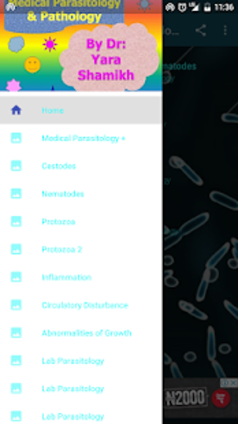 Parasitology and pathology