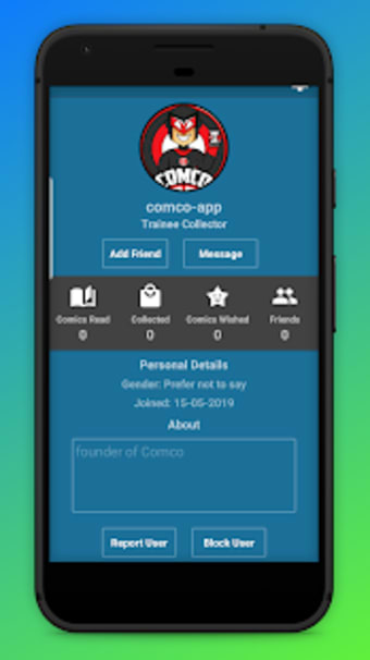 Comco - The Comic Collection App