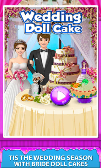 Wedding Doll Cake Maker! Cooking Bridal Cakes