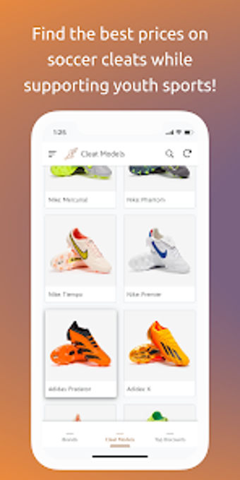 Soccer Cleat Finder