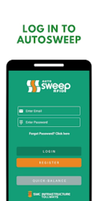 Autosweep Mobile App