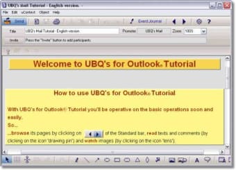 UBQ's Mail for Outlook (English)